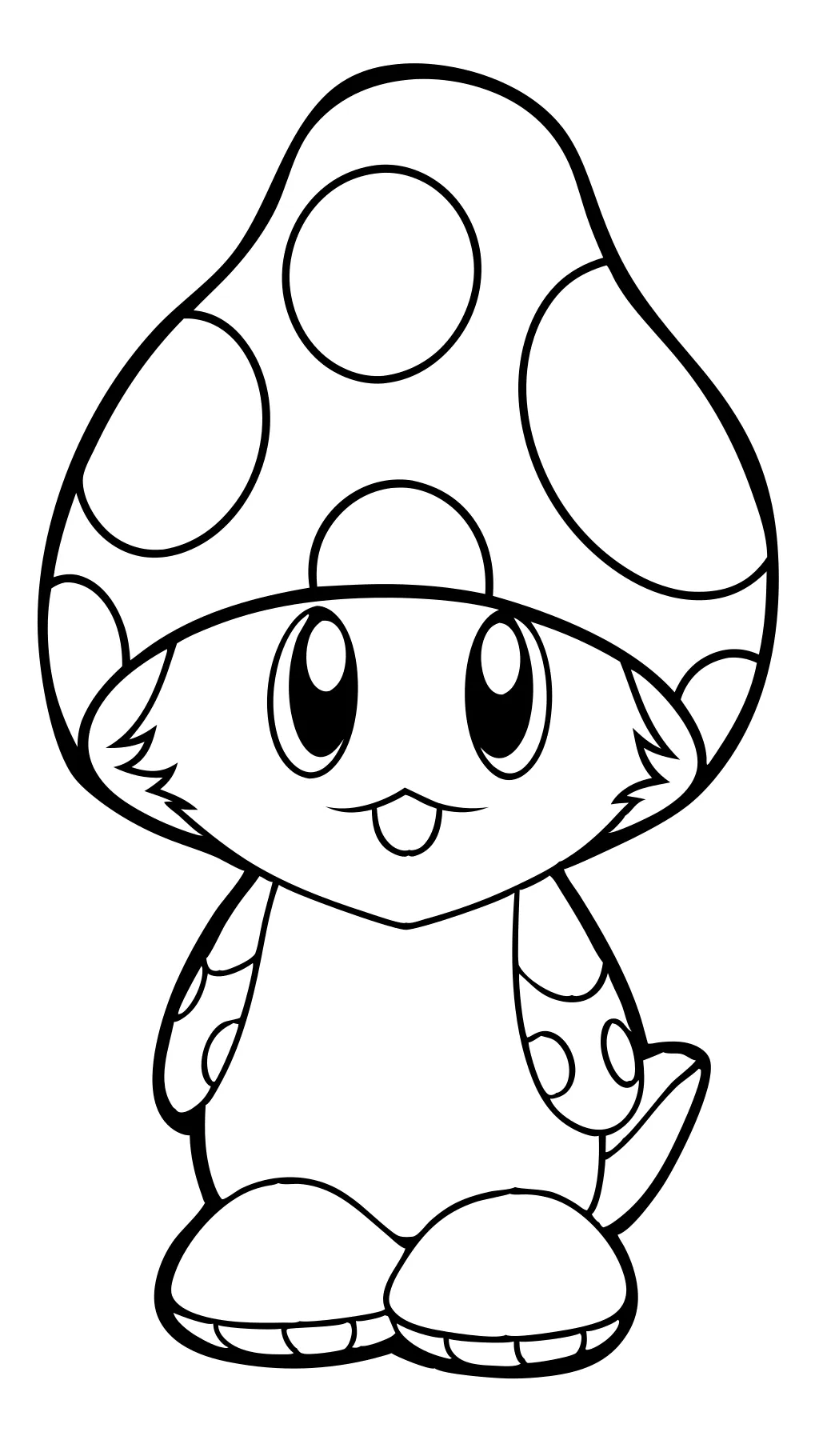 mushroom coloring pages free